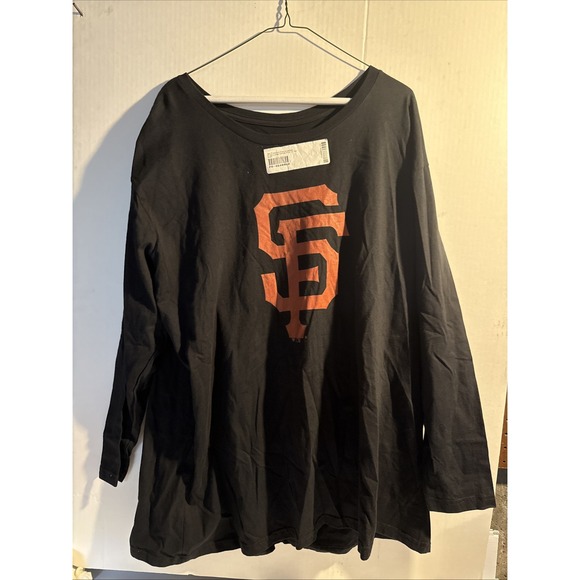 Women's Black San‎ Francisco Giants Fanatics  Long Sleeve New With Tags - Picture 1 of 5